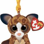 binky the brown bush baby clip / keyring