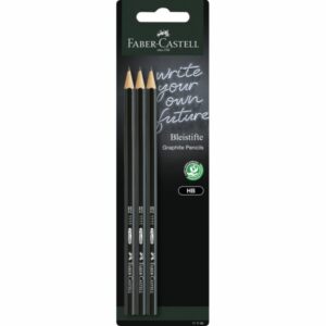 Black Graphite Pencil Set