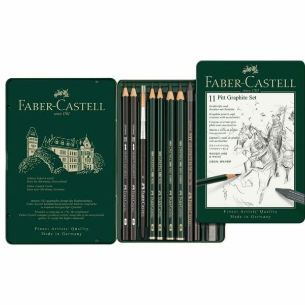 Pitt Graphite set: Tin of 11