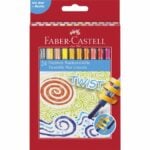 120004 wax crayon twistable, cardboard box of 24