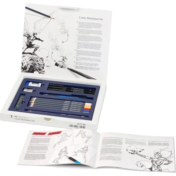 comic illustration set, 15 pieces