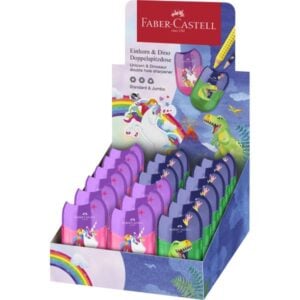 Unicorn / Dinosaur Double Hole Sharpener