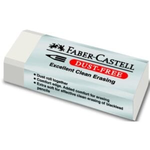 DUST FREE ERASER – WHITE