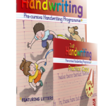 just handwriting *pre cursive 1st class (incl free practice copy)