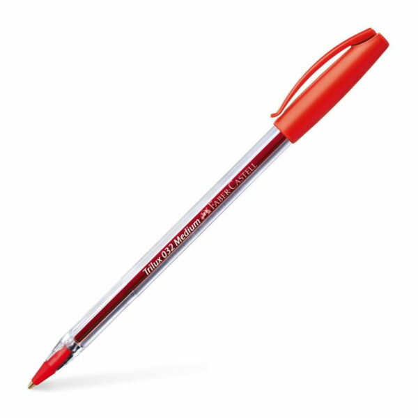 Red Trilux 032 Ballpoint Pen