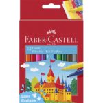 554201 fibre tip pen castle cardboardbox 12pc.