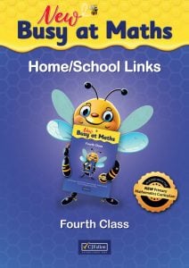 Busy at Maths 4 - Fourth Class - Home / School Links Book - New Edition (2025)