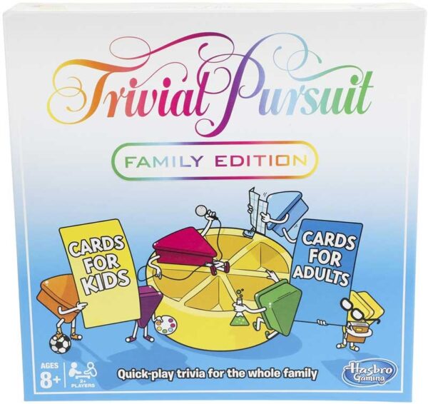 hasbro gaming trivial pursuit family edition game