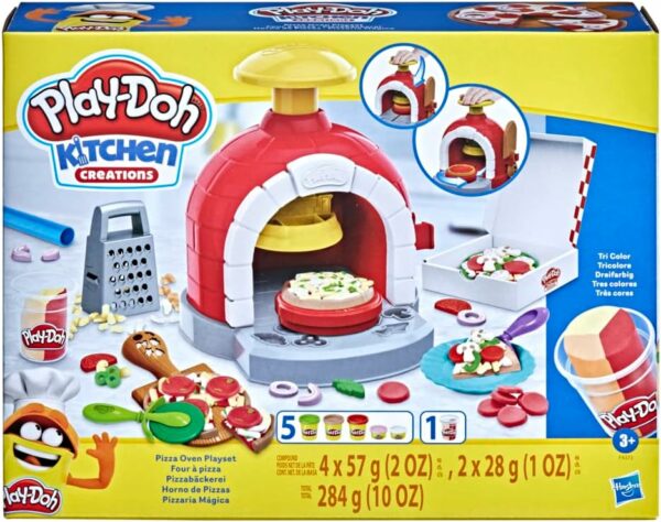 play doh kitchen creations pizza oven playset