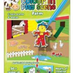 magnetic colour in play scene farm