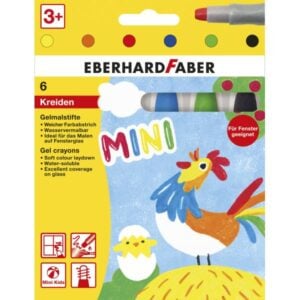 6 Gel Crayons