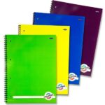 premtone a4 160pg wiro notebook (assorted colours)