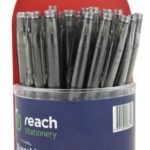 gel pens erasable black