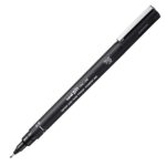 uni pin black fine line marker 0.90 mm