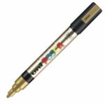 posca gold medium line marker