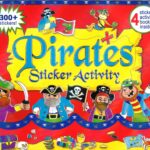 pirates sticker activity carry case