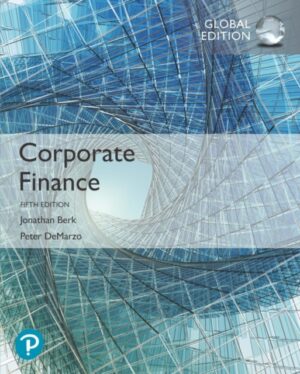 corporate finance, global edition