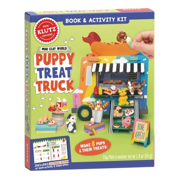 mini clay world puppy treat truck