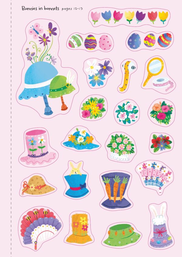 little first stickers bunnies