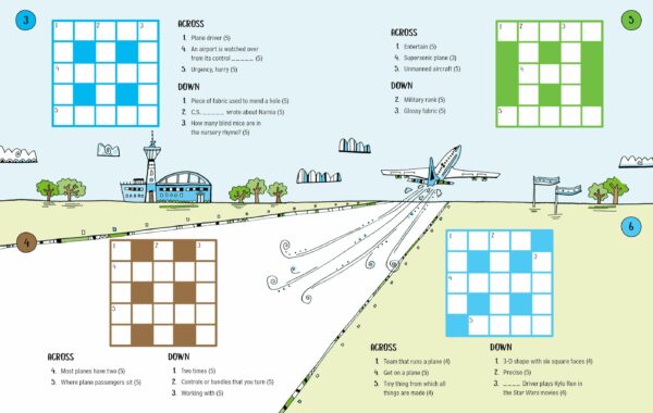 100 children's crosswords holiday