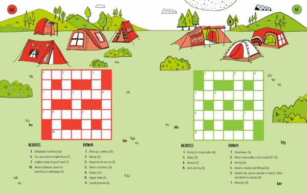 100 children's crosswords holiday