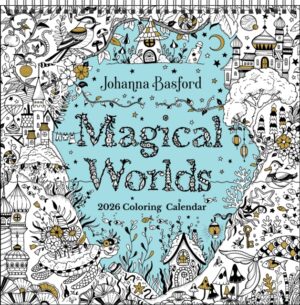 Johanna Basford's 2026 Coloring Wall Calendar