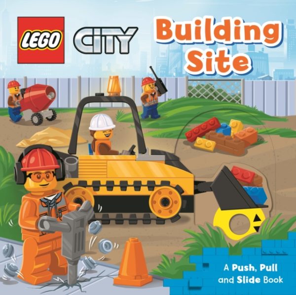 LEGO (R) City Building Site: A Push, Pull and Slide Book