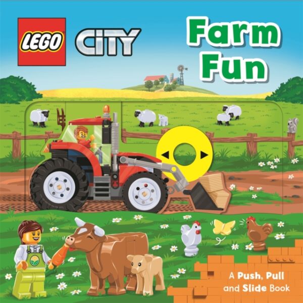 LEGO (R) City. Farm Fun : A Push, Pull and Slide Book