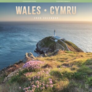 Wales Square Wall Calendar 2026