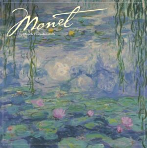 Claude Monet Slim Calendar 2026