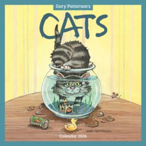 Cats Gary Patterson Square Wall Calendar
