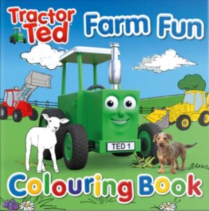 tractor ted farm fun colouring book