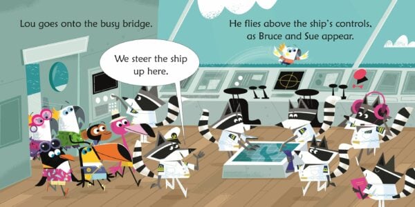 cockatoos on a cruise
