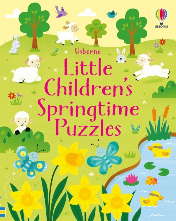 little children's springtime puzzles