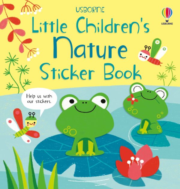 little children's nature sticker book