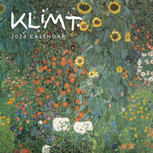 klimt 2026 square wall calendar