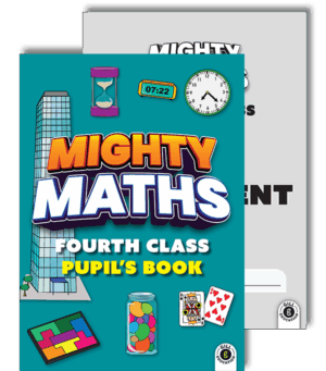 mighty maths 4th class pack includes pupil assessment booklet