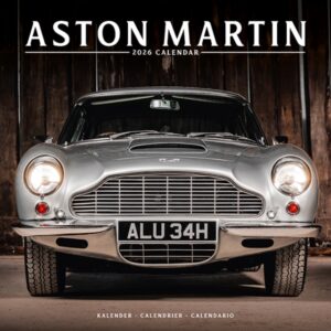 Aston Martin Calendar 2026 Square Car Wall Calendar - 16 Month