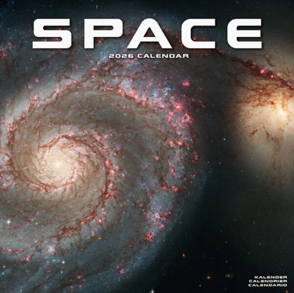 Space Calendar 2026 Square Wall Calendar - 16 Month