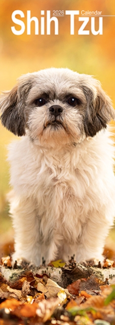Shih Tzu Slim Calendar 2026 Dog Breed Slimline Calendar - 12 Month