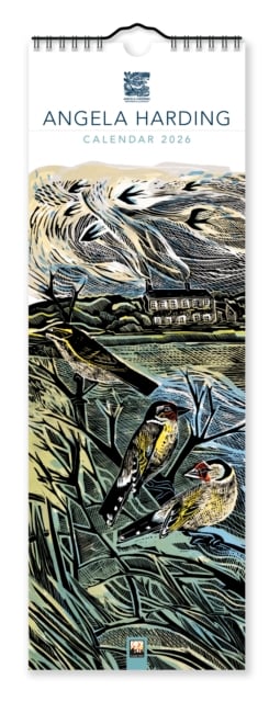 angela harding slim calendar 2026 (art calendar)