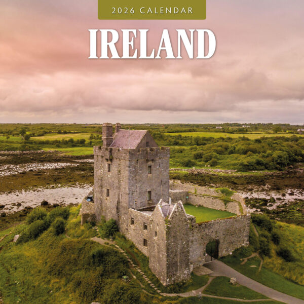 ireland 2026 square wall calendar