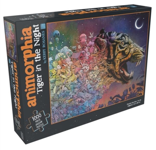 Animorphia: Tiger in the Night : 1000 Piece Jigsaw Puzzle