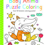 my very first baby animal colouring