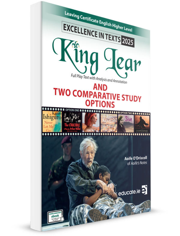 excellence in texts – higher level – king lear 2025 (aoife’s notes)