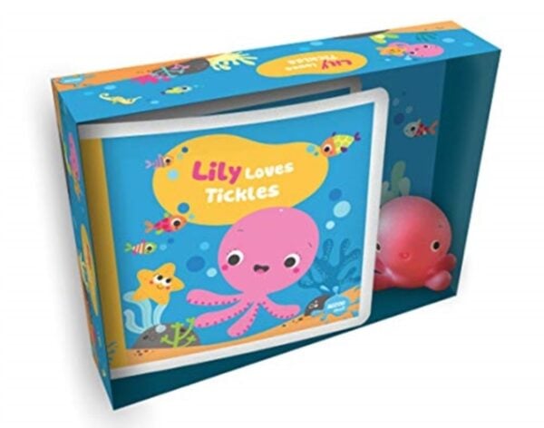 My First Bath Book and Toy:
Lily Loves Tickles