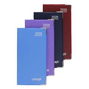 2026 Week To View Executive Slim Diary Bright