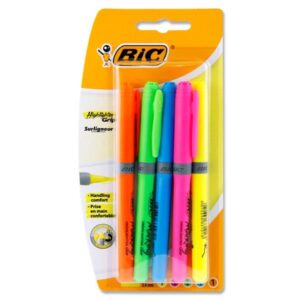 Card 5 Highlighter Grip Pen