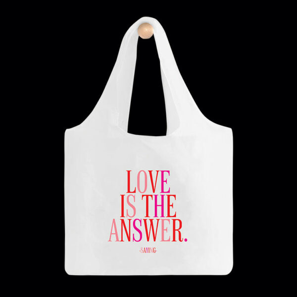 Quotable Eco Bag - Love Is The Answer