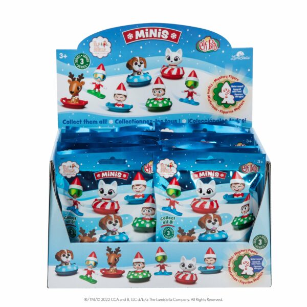 The elf on the shelf® and elf pets® minis (series 3) - full pack of 16 (two of each character)